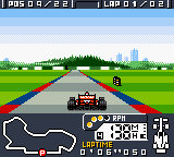 F-1 World Grand Prix (Europe) (En,Fr,De,Es) In game screenshot